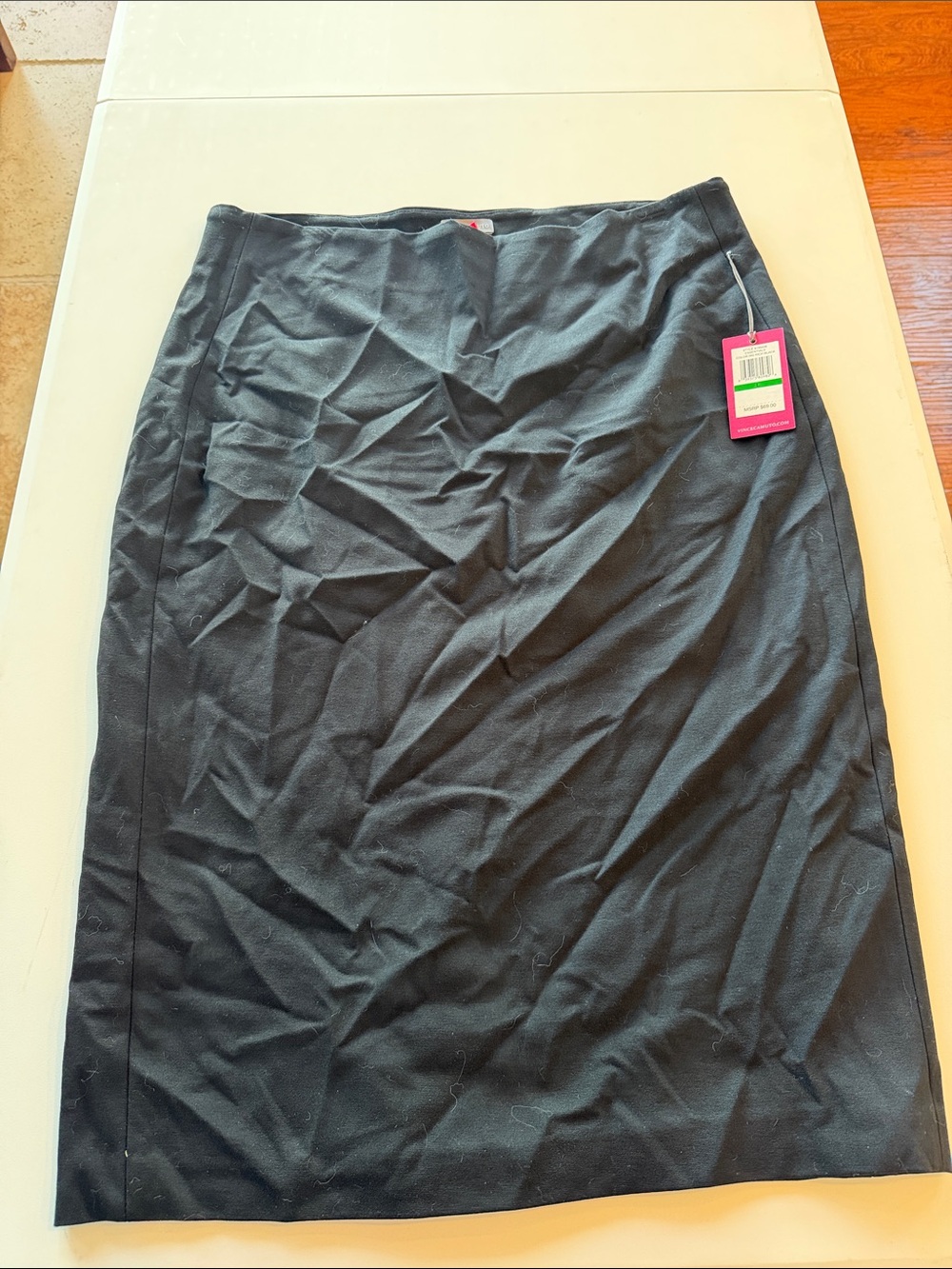 Vince Camuto Black Pencil Skirt - Classic Straight Silhouette